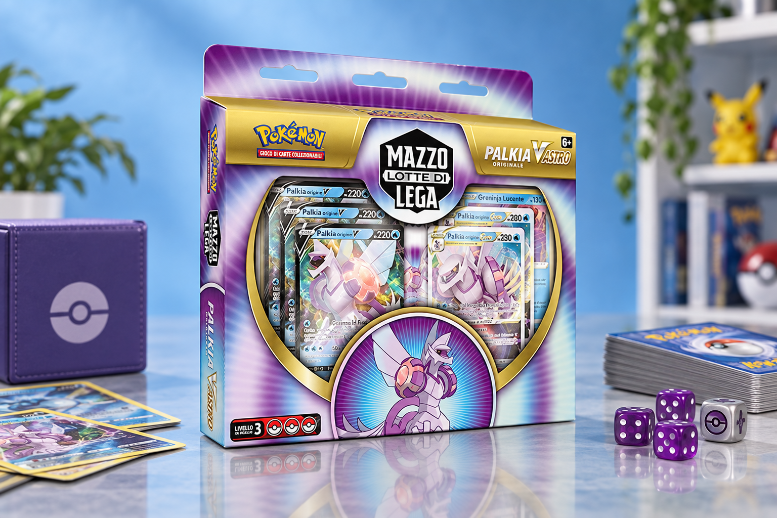 Palkia V ASTRO da 39,90€ a 36,90€, il mazzo Pokémon pronto per la Lega