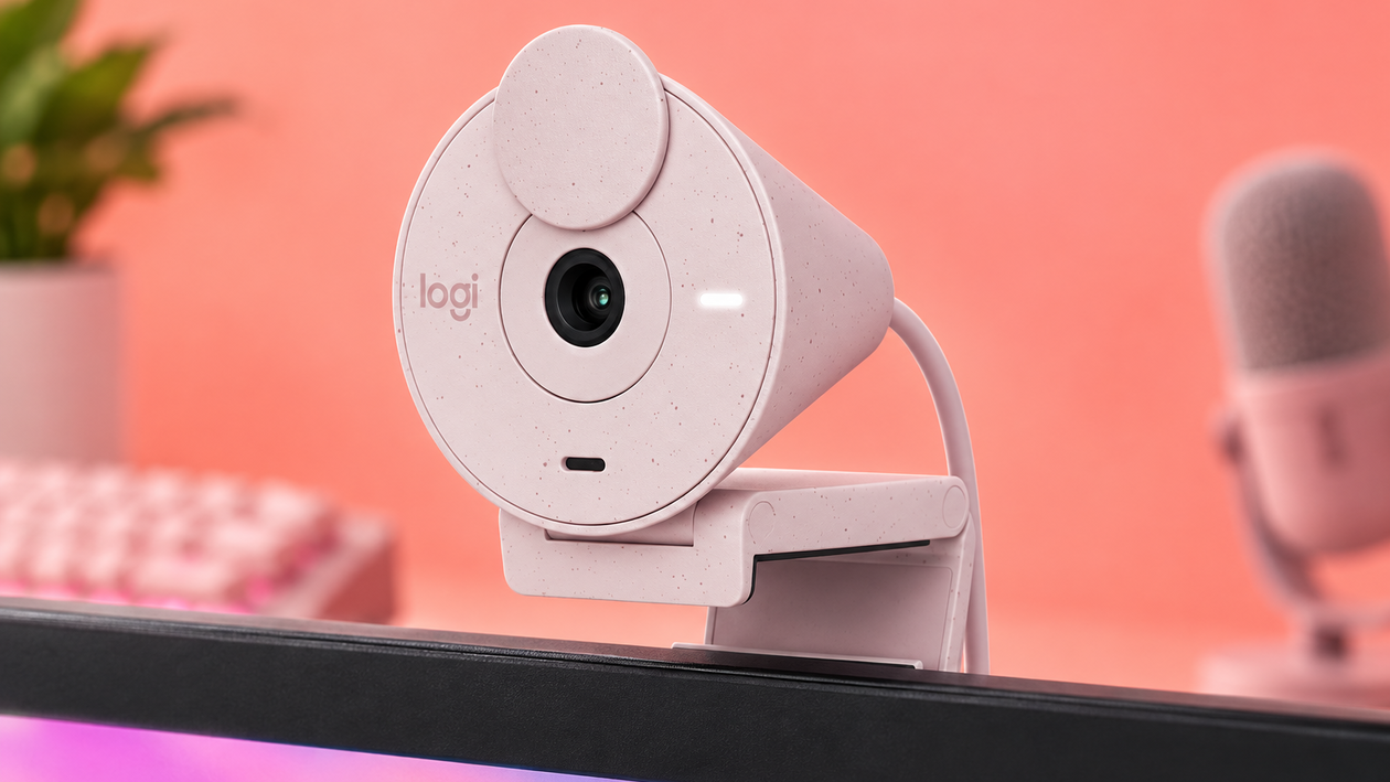 Immagine di Logitech Brio 300 a 34,64€, mai costata così poco per call e streaming