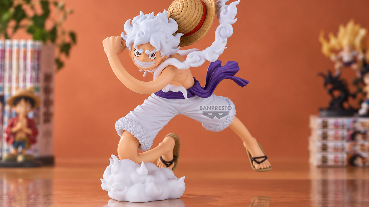 Immagine di Banpresto Luffy Gear 5 II a 36,90€, minimo storico per la vetrina One Piece