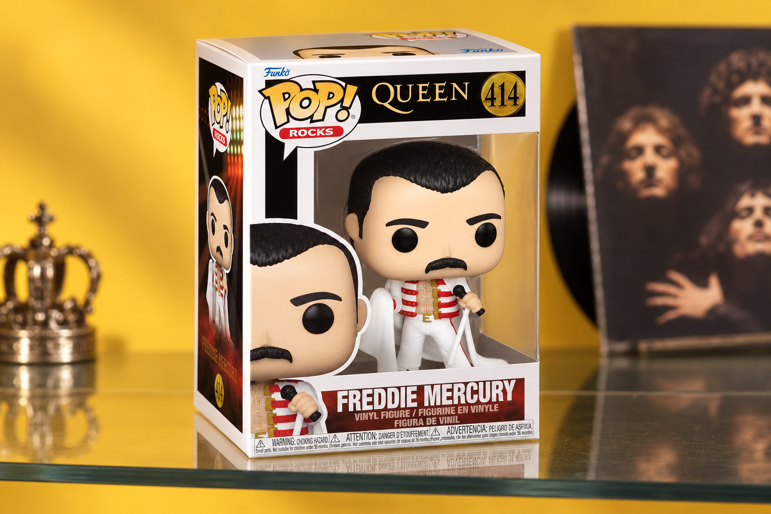 Funko Pop! Freddie Mercury a 13,90€ porta i Queen in vetrina