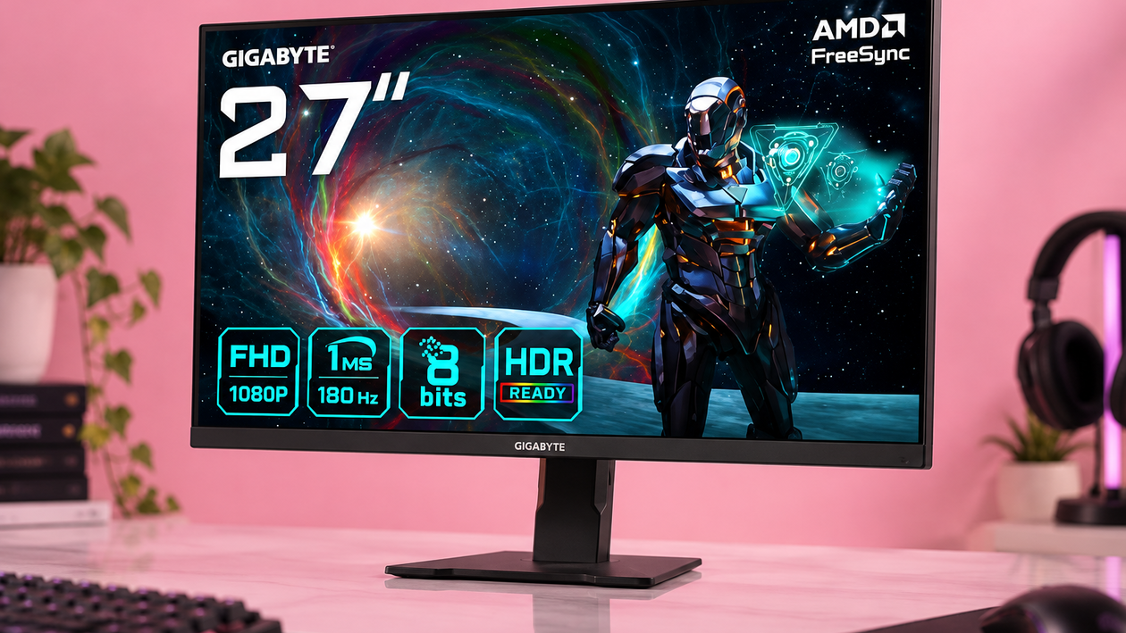 Immagine di Gigabyte GS27QA a 153,01€, QHD e 180 Hz per giocare più fluido