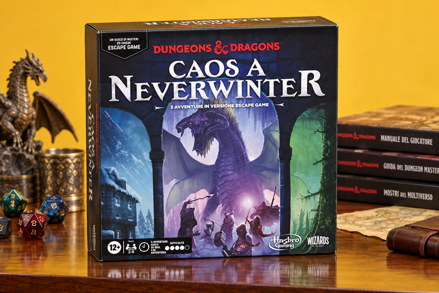 Hasbro Gaming Dungeons & Dragons: Caos a Neverwinter a 29,99€ su Amazon