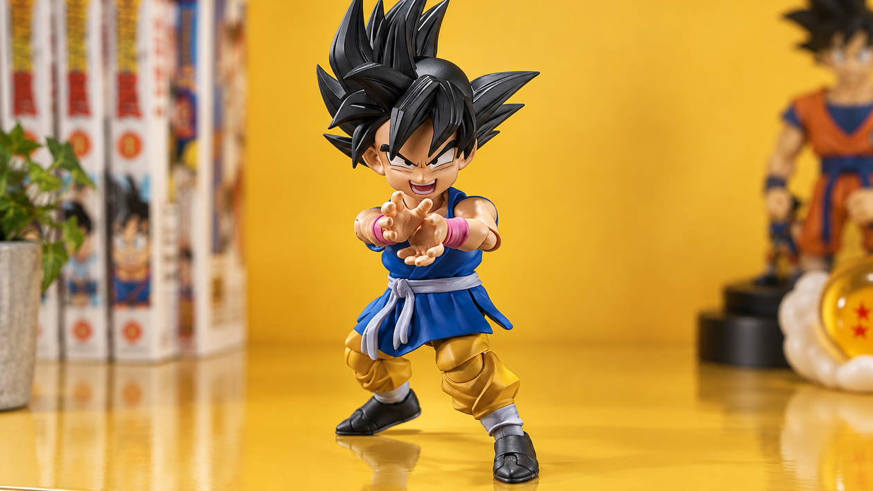 Immagine di 18% su Son Goku GT S.H.Figuarts: un affare per i fan di Dragon Ball