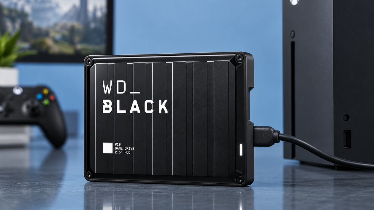 Immagine di WD_BLACK P10 da 6TB in offerta, un mostro di SSD per console e PC