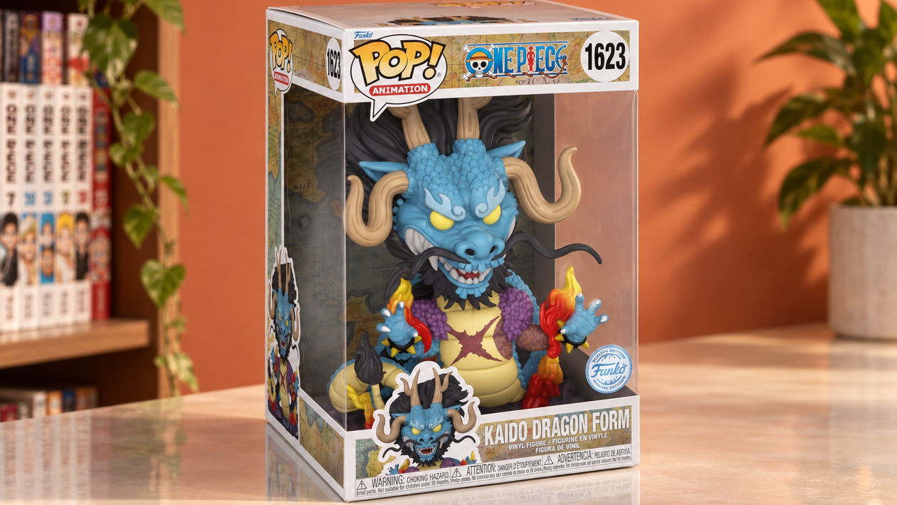 Immagine di Funko POP! Jumbo Kaido a 33,90€, 25 cm di One Piece per la vetrina