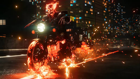 Come sarebbe un gioco Insomniac su Ghost Rider? Probabilmente così