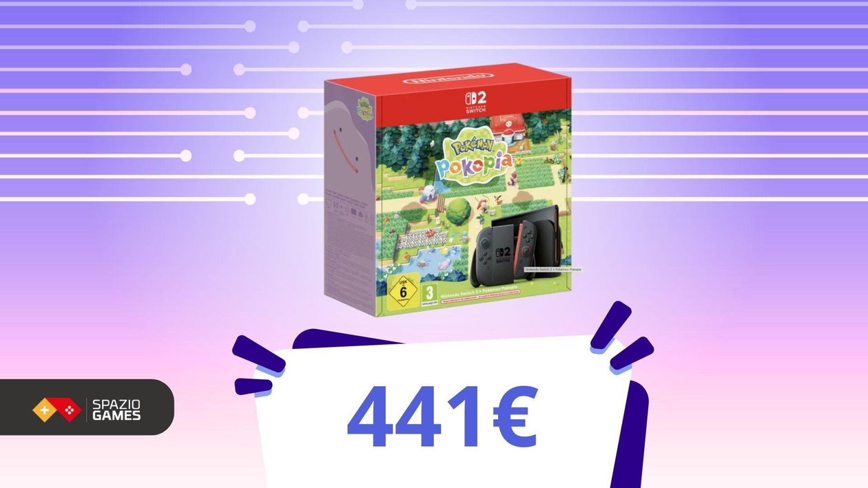 Immagine di Switch 2 + Pokémon Pokopia: 441€ per un bundle che vale più di una console