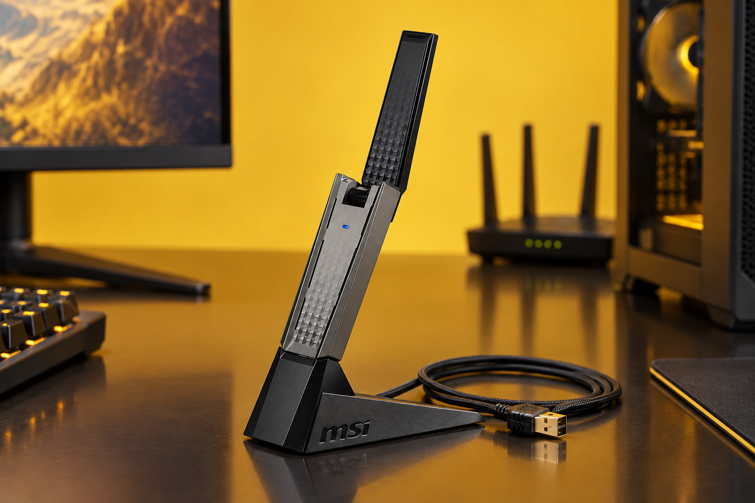 MSI AX1800 al 43%, il Wi-Fi 6 facile per PC e notebook