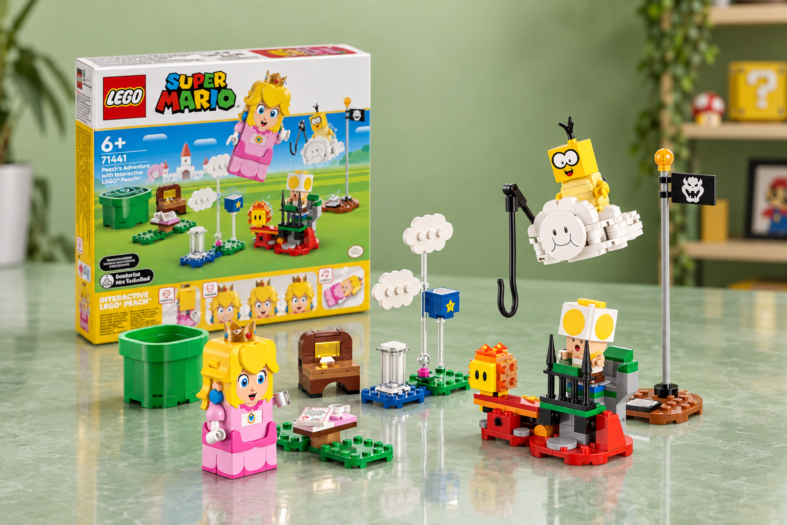 LEGO Super Mario con Peach interattiva a 43,83€, quattro personaggi per giocare