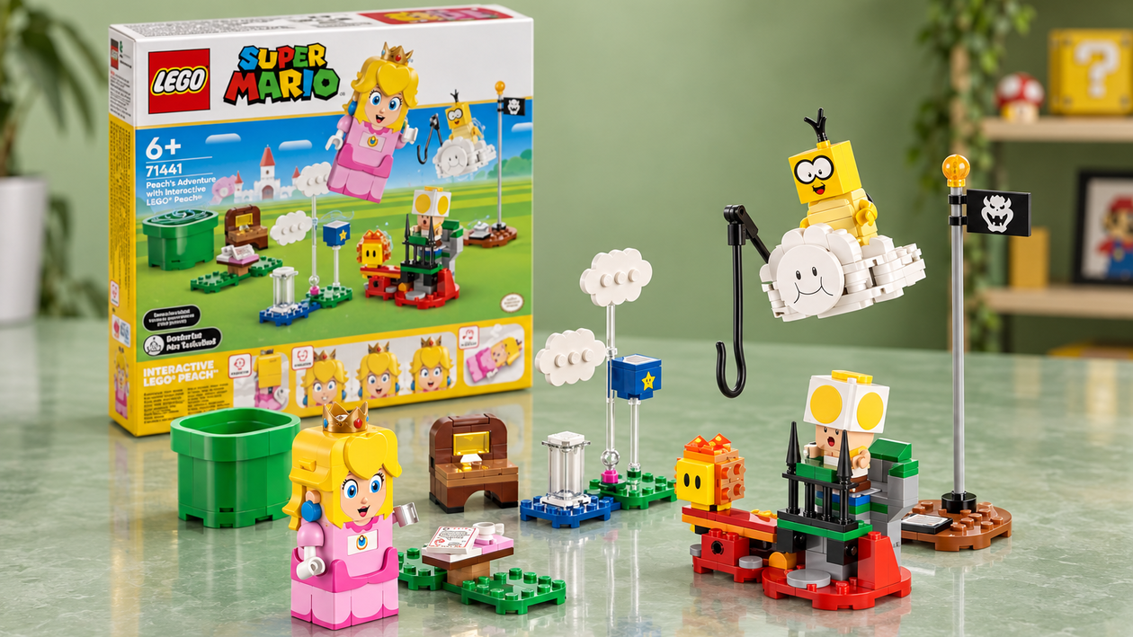 Immagine di LEGO Super Mario con Peach interattiva a 43,83€, quattro personaggi per giocare