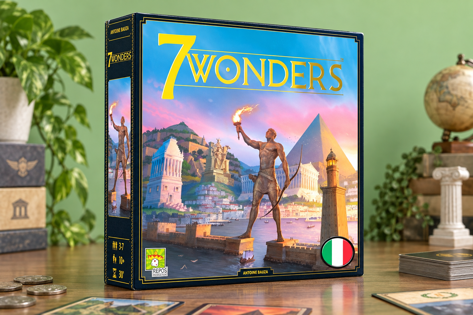 7 Wonders a 37,90€, il pluripremiato strategico per serate in compagnia
