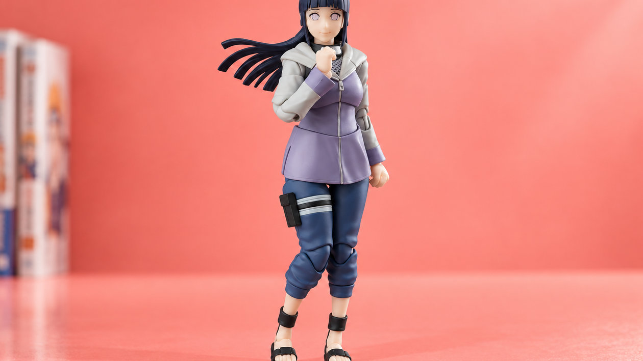 Immagine di S.H.Figuarts Hinata Hyuga a 62€, il set completo per ricreare il Byakugan