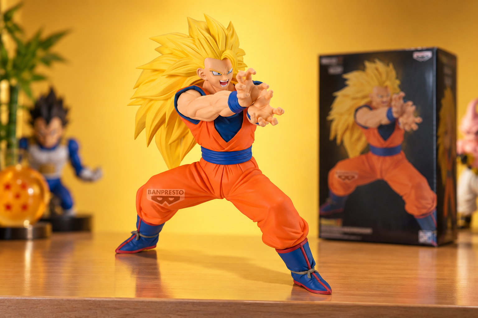 Goku Super Saiyan 3 Banpresto a 36,90€, 16 cm che meritano la vetrina
