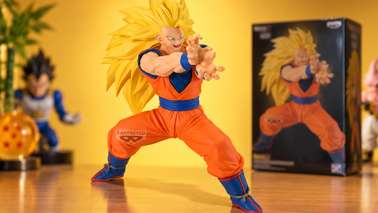 Immagine di Goku Super Saiyan 3 Banpresto a 36,90€, 16 cm che meritano la vetrina