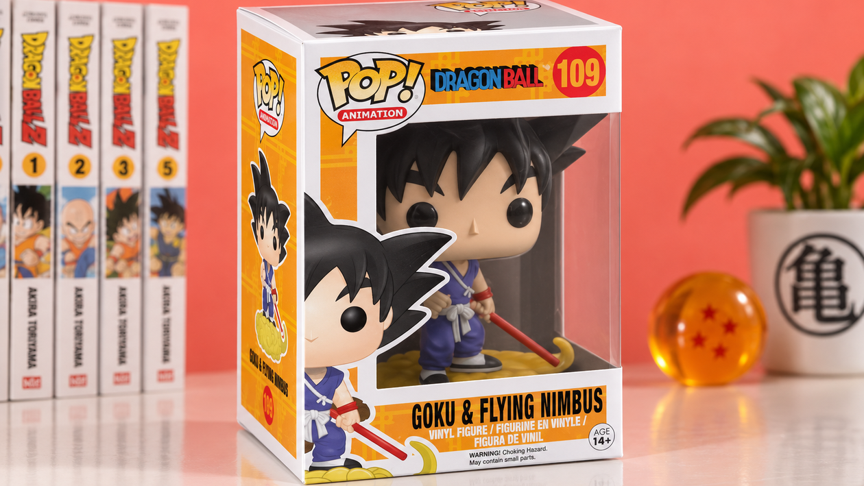 Immagine di Funko Pop! Goku & Nimbus a 14,90€, Dragon Ball Z da mettere in vetrina
