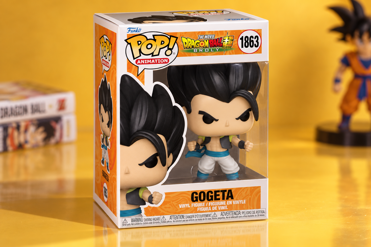 Funko Pop! Gogeta a 14,50€, con una chance su 6 per la variante Chase