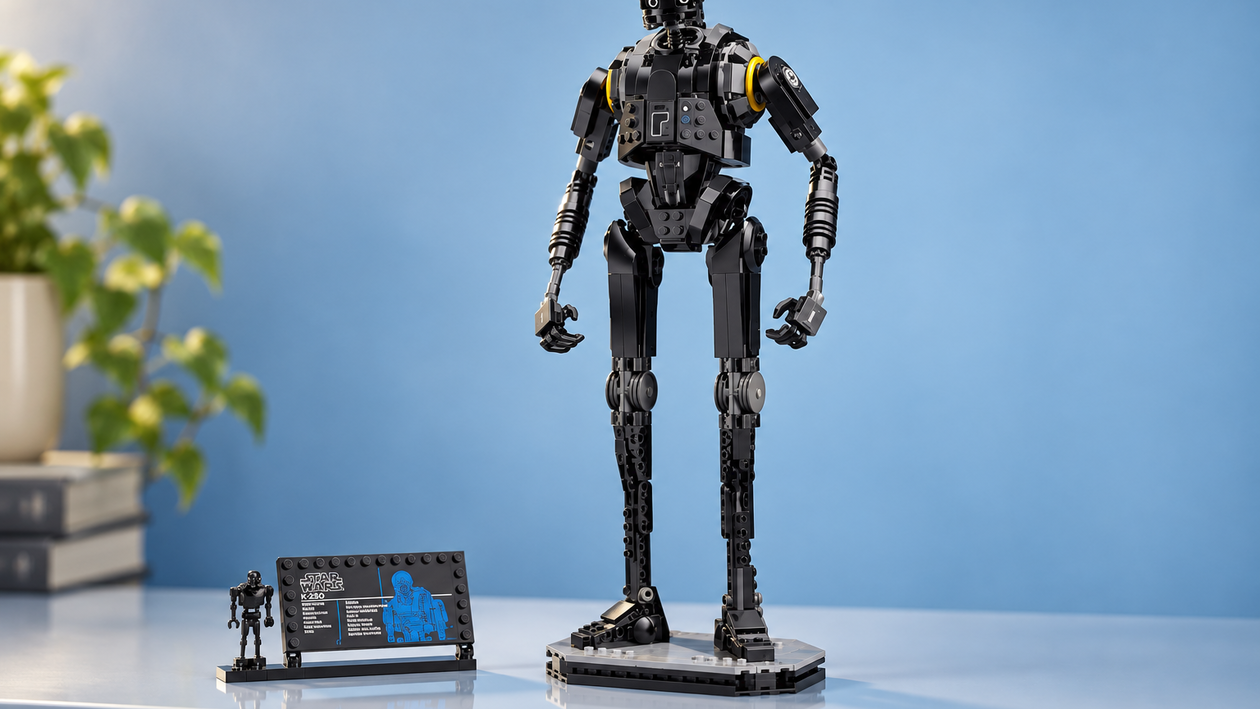Immagine di LEGO Star Wars K-2SO scende a 71,99€, il droide di Andor alto 41 cm