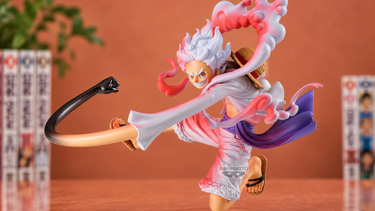 Immagine di Monkey D. Luffy Gear 5 Banpresto a 35,50€, pronto per la vetrina