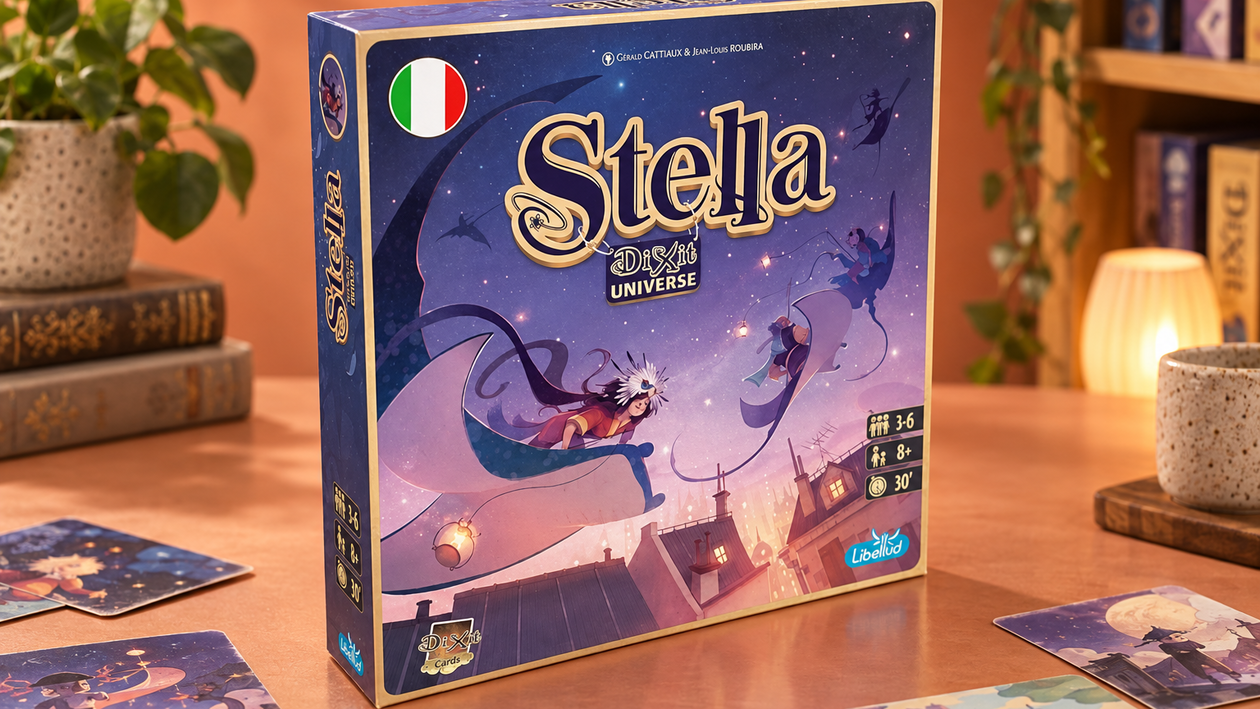 Immagine di Stella: Dixit Universe al 43%, un affare per le serate in compagnia