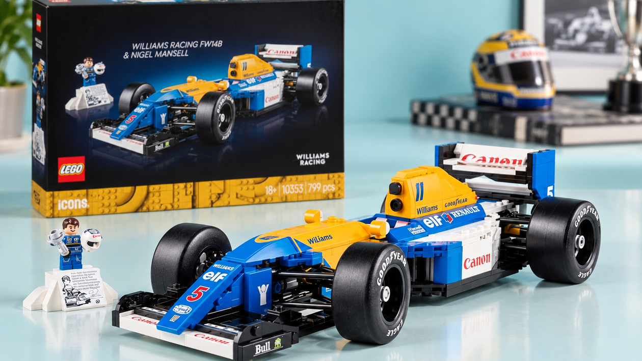 Immagine di 16,02€ in meno sul LEGO Williams FW14B, la F1 di Mansell da esporre