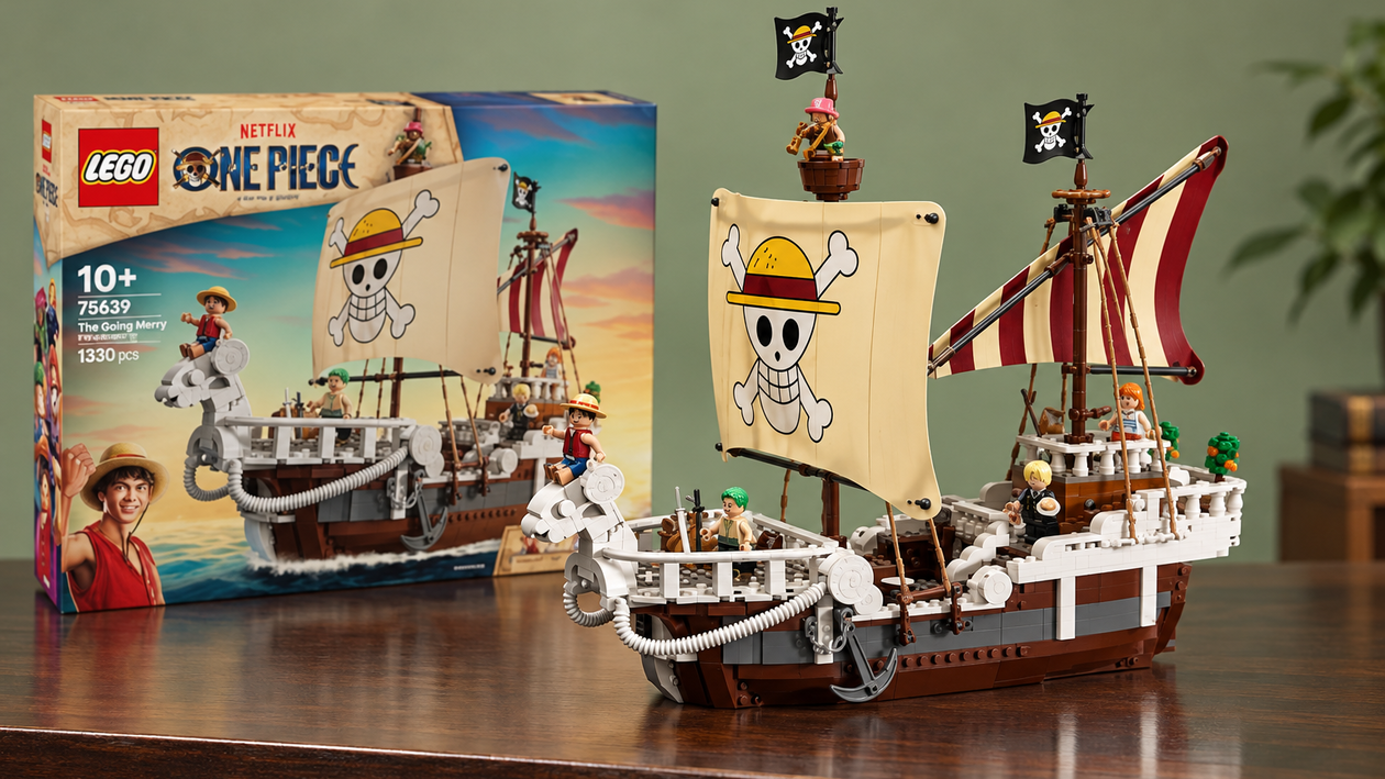 Immagine di LEGO ONE PIECE Going Merry a 103,99€, costruisci la ciurma di Luffy
