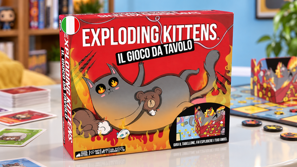 Exploding Kitens Game Exploding Kittens a 28,49€ ribalta il tabellone, caos per tutta la ...