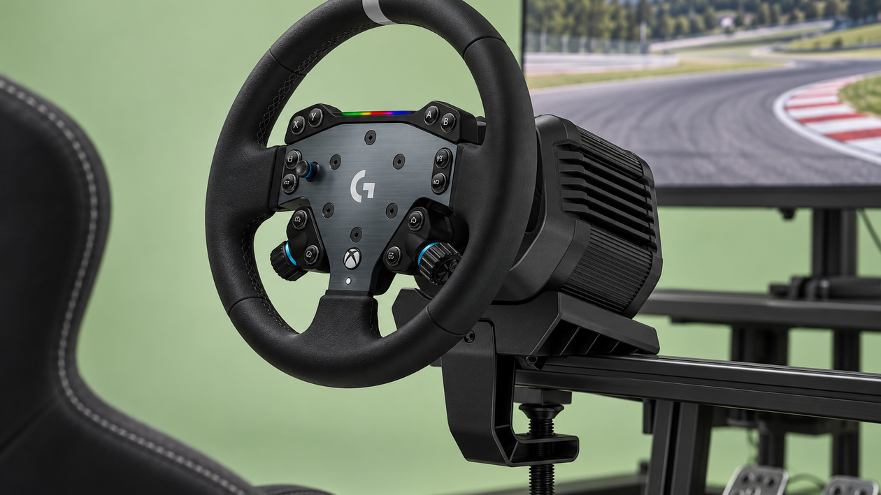 Immagine di Logitech G RS50 System scende a 499€, il sim racing si fa serio