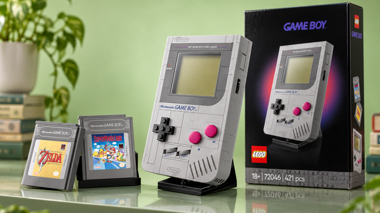 Immagine di Il LEGO Game Boy costa 53,99€: un’icona Nintendo che merita la mensola
