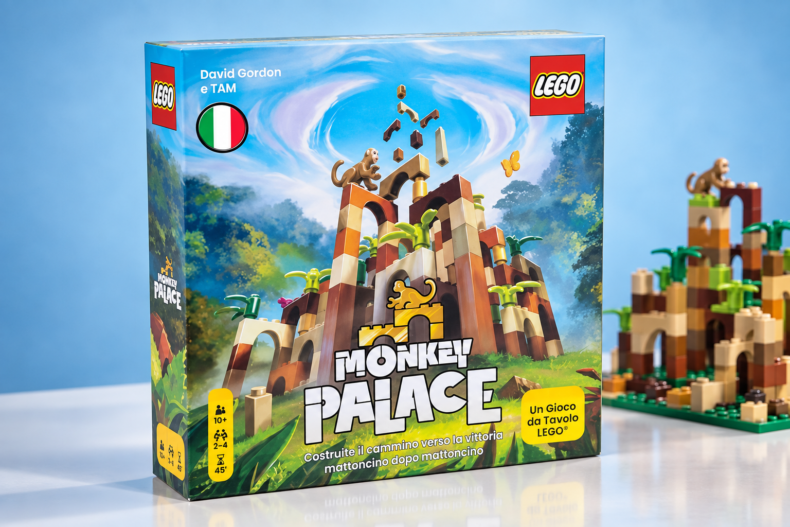 Asmodee Monkey Palace scende a 31,99€ e porta la strategia nei LEGO
