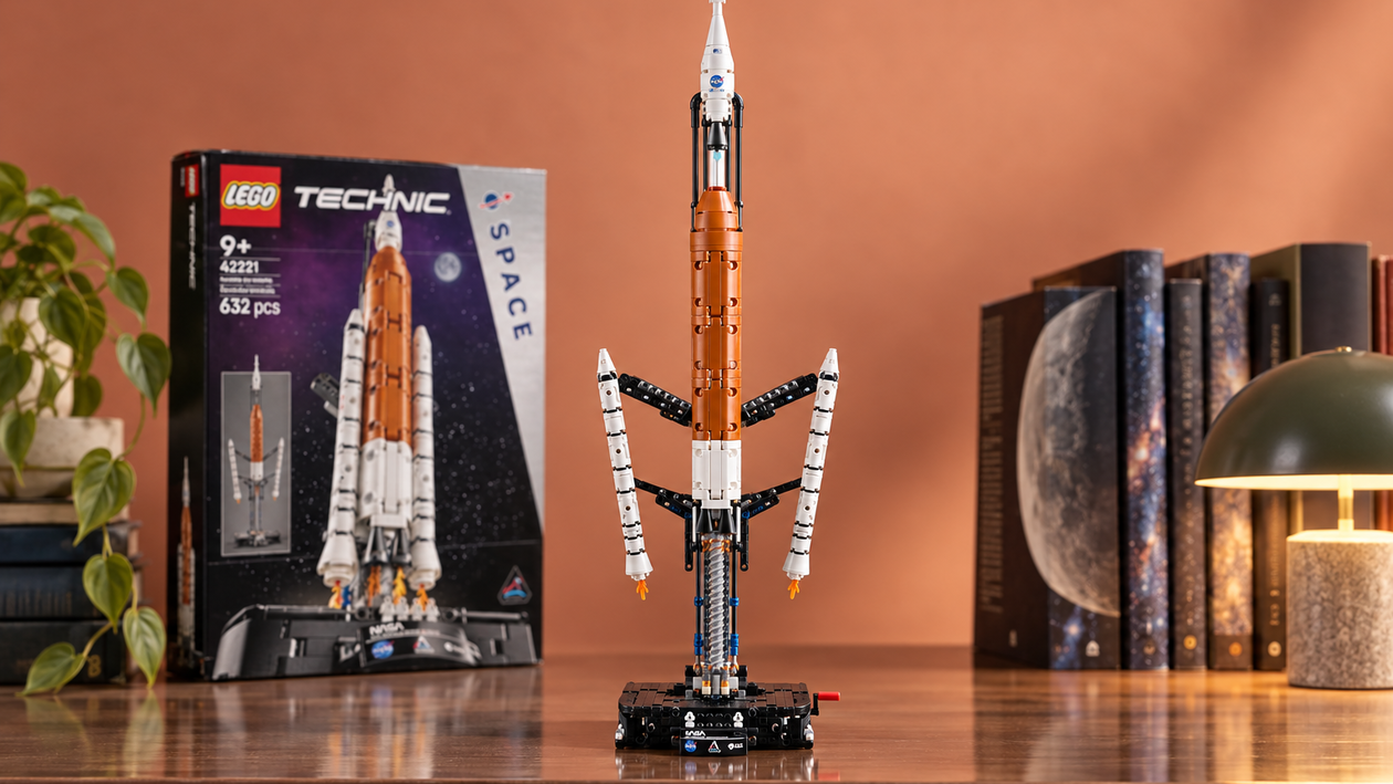 Immagine di LEGO Technic Razzo NASA Artemis a 57,50€, tre stadi pronti al decollo