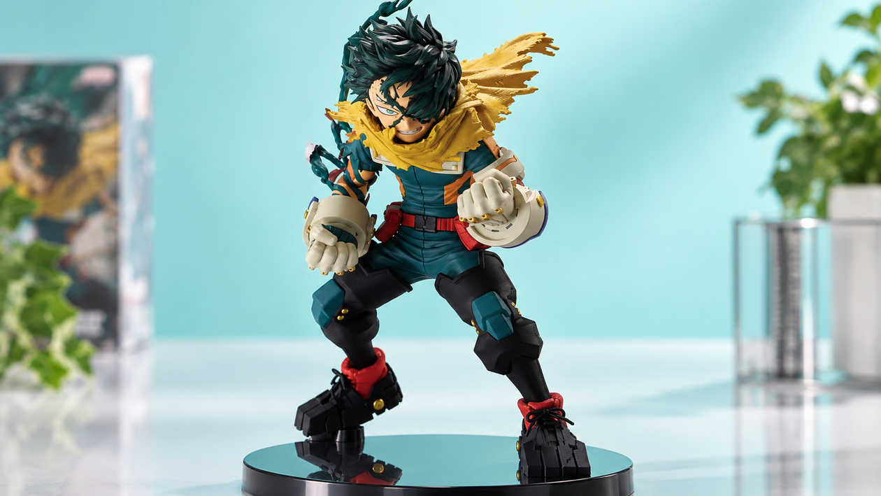 Immagine di 10€ in meno su Izuku Midoriya Banpresto, 22 cm per la vetrina anime