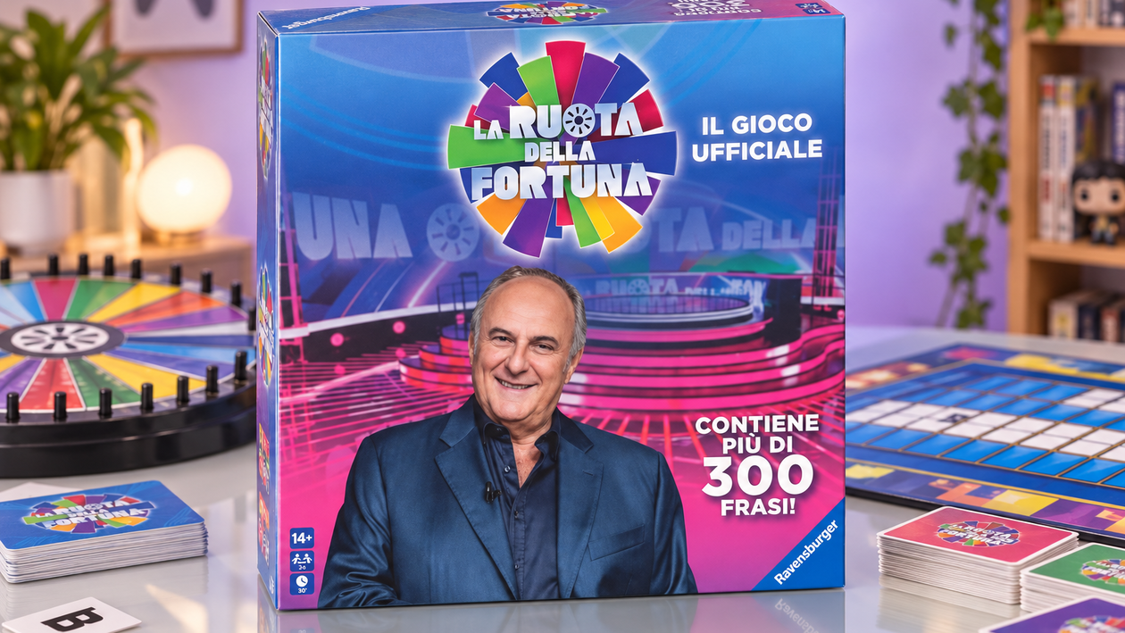 Immagine di La Ruota della Fortuna Ravensburger a 30,90€, il minimo storico per le serate quiz