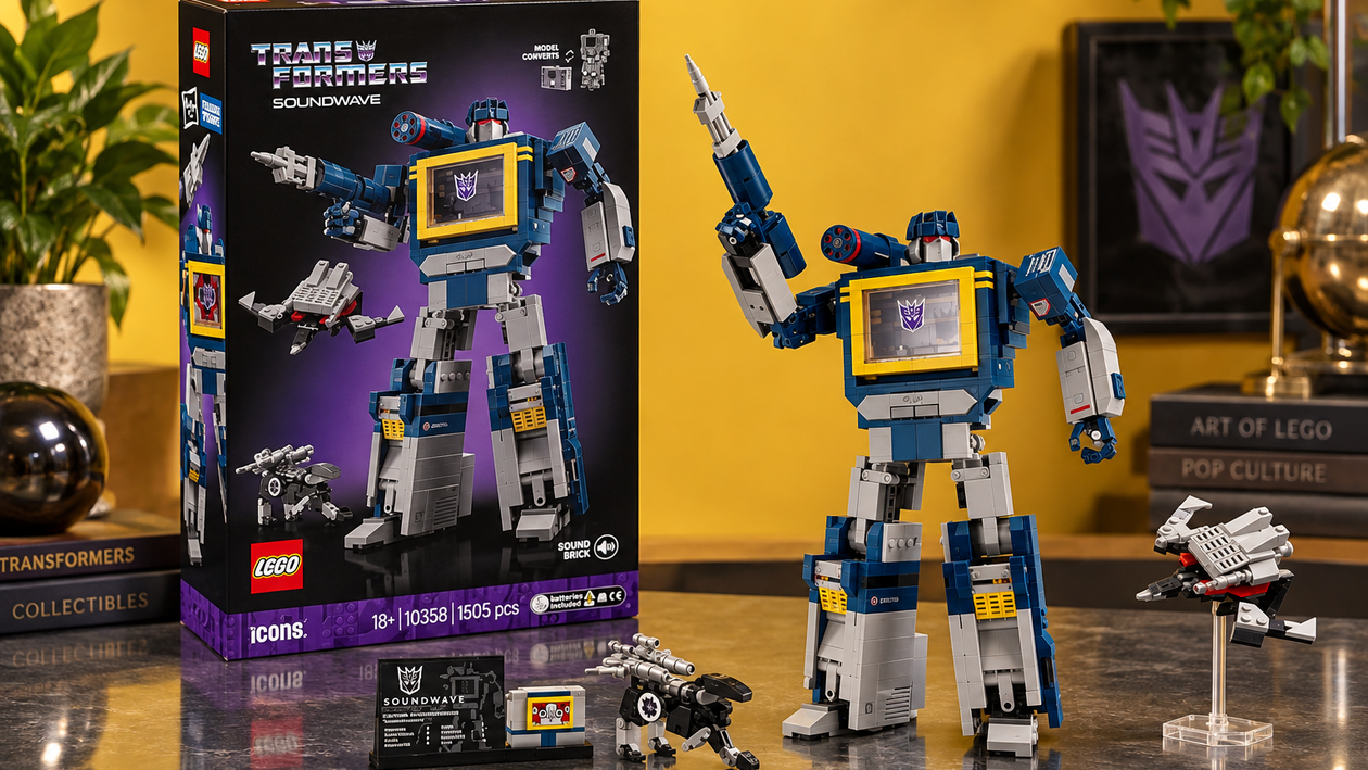 Immagine di LEGO Transformers Soundwave scende a 149€ e si trasforma davvero