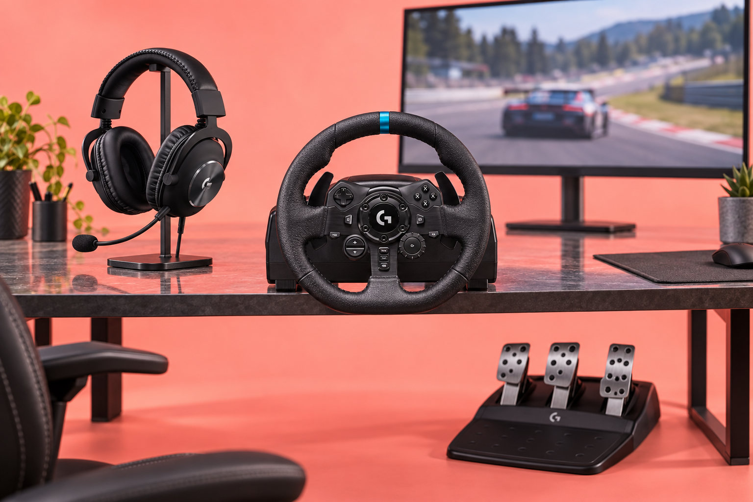Logitech G923 con pedali e Pro X SE a 259€ per correre e comunicare