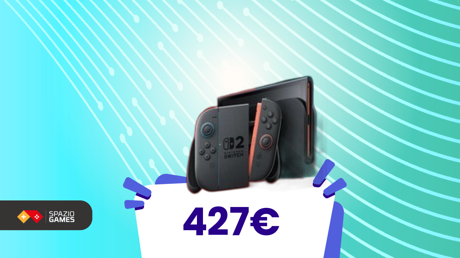 Nintendo Switch 2 Nero: risparmi con il coupon, a soli 427€!