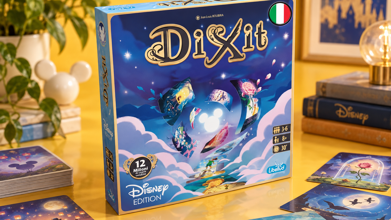 Immagine di Dixit Disney a 29,99€, fantasia e Pixar per una gran serata in famiglia