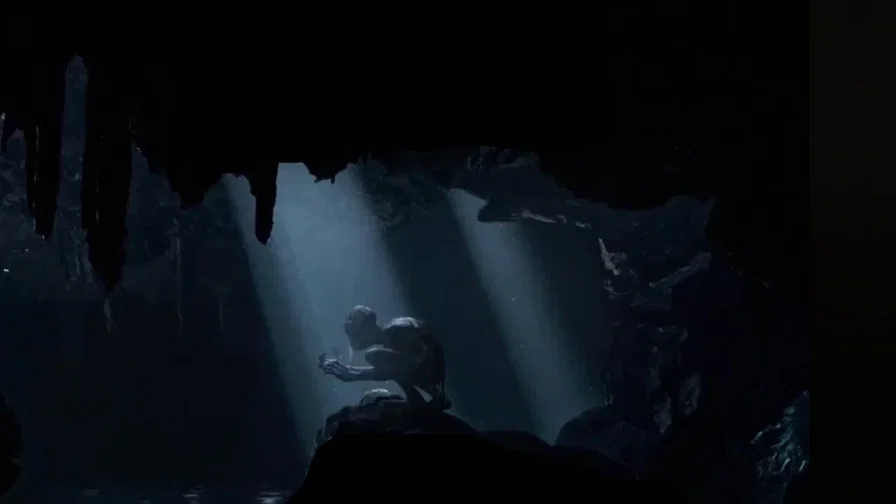 Immagine tratta da Il Signore degli Anelli - La caccia a Gollum