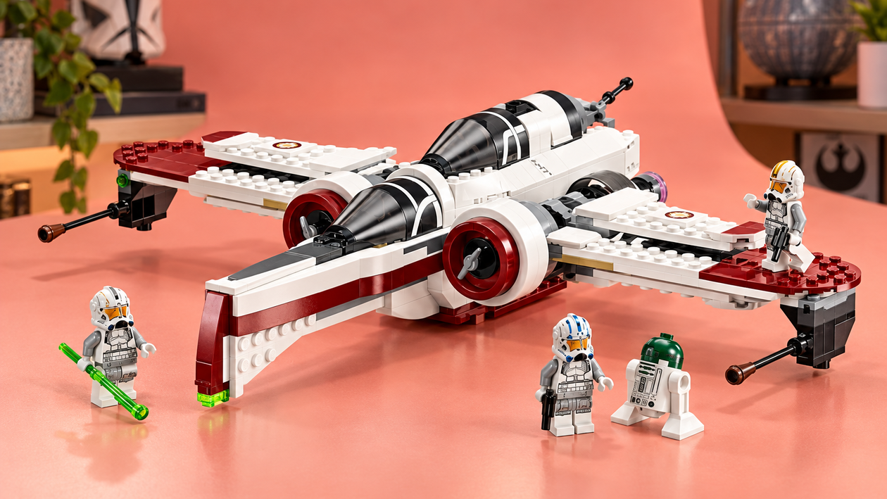 Immagine di LEGO Star Wars ARC-170 a 65,45€, sei ali per rivivere La Vendetta dei Sith