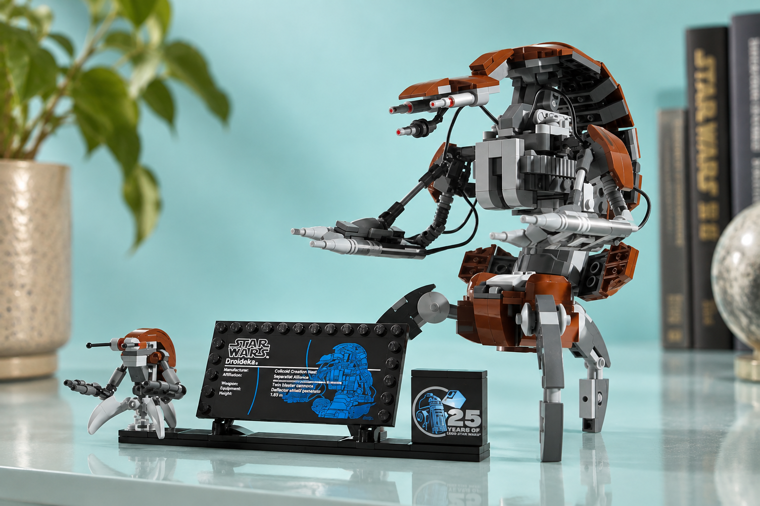 LEGO Star Wars Droideka a 66,29€, il droide da esposizione che cambia forma