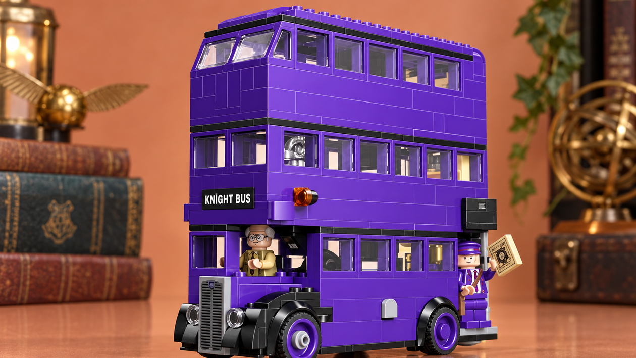 Immagine di LEGO Harry Potter Nottetempo a 44,90€, il bus magico da costruire e aprire