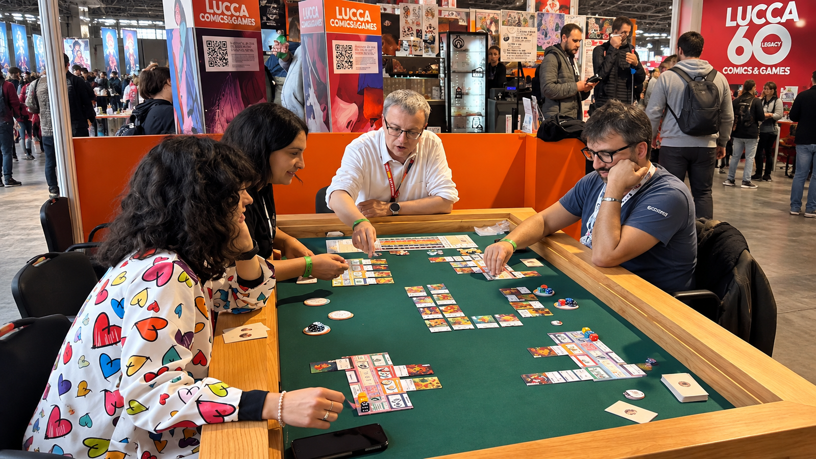 Lucca 2026, le novità dei giochi da tavolo da Hogwarts al Games Café