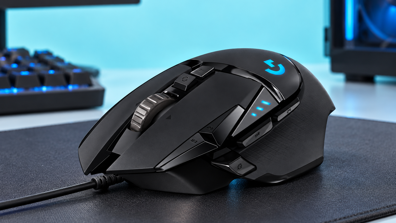 Immagine di Logitech G502 HERO al 42% in meno, 11 comandi sempre pronti