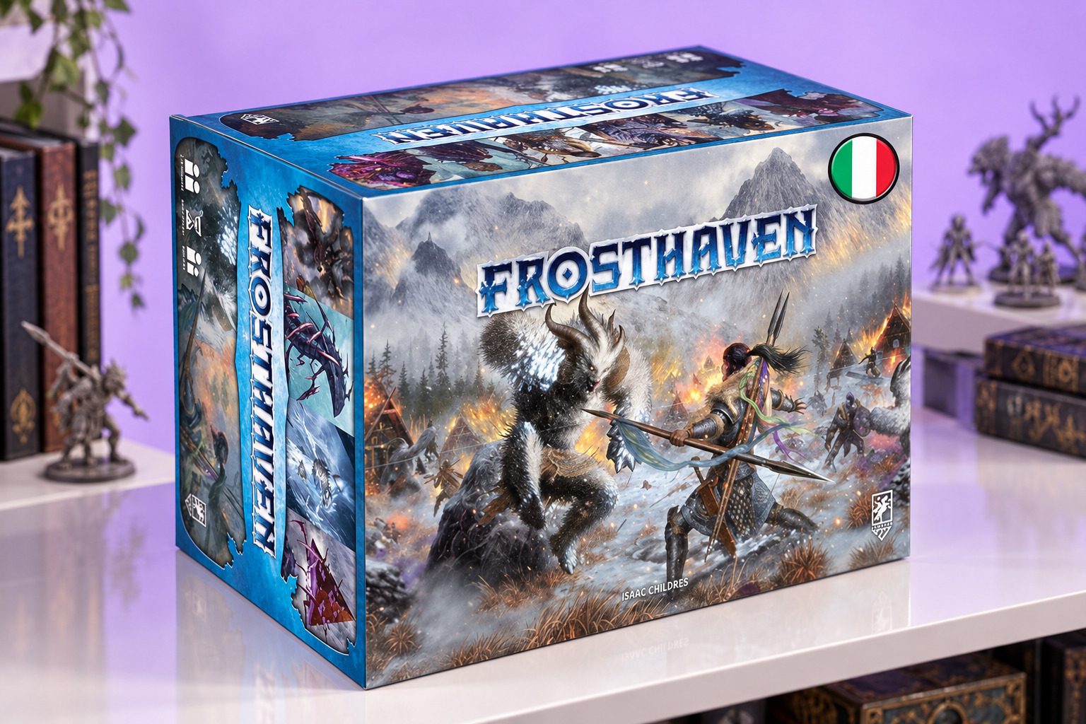 Frosthaven scende a 204,75€, il cooperativo fantasy per gruppi che fanno sul serio