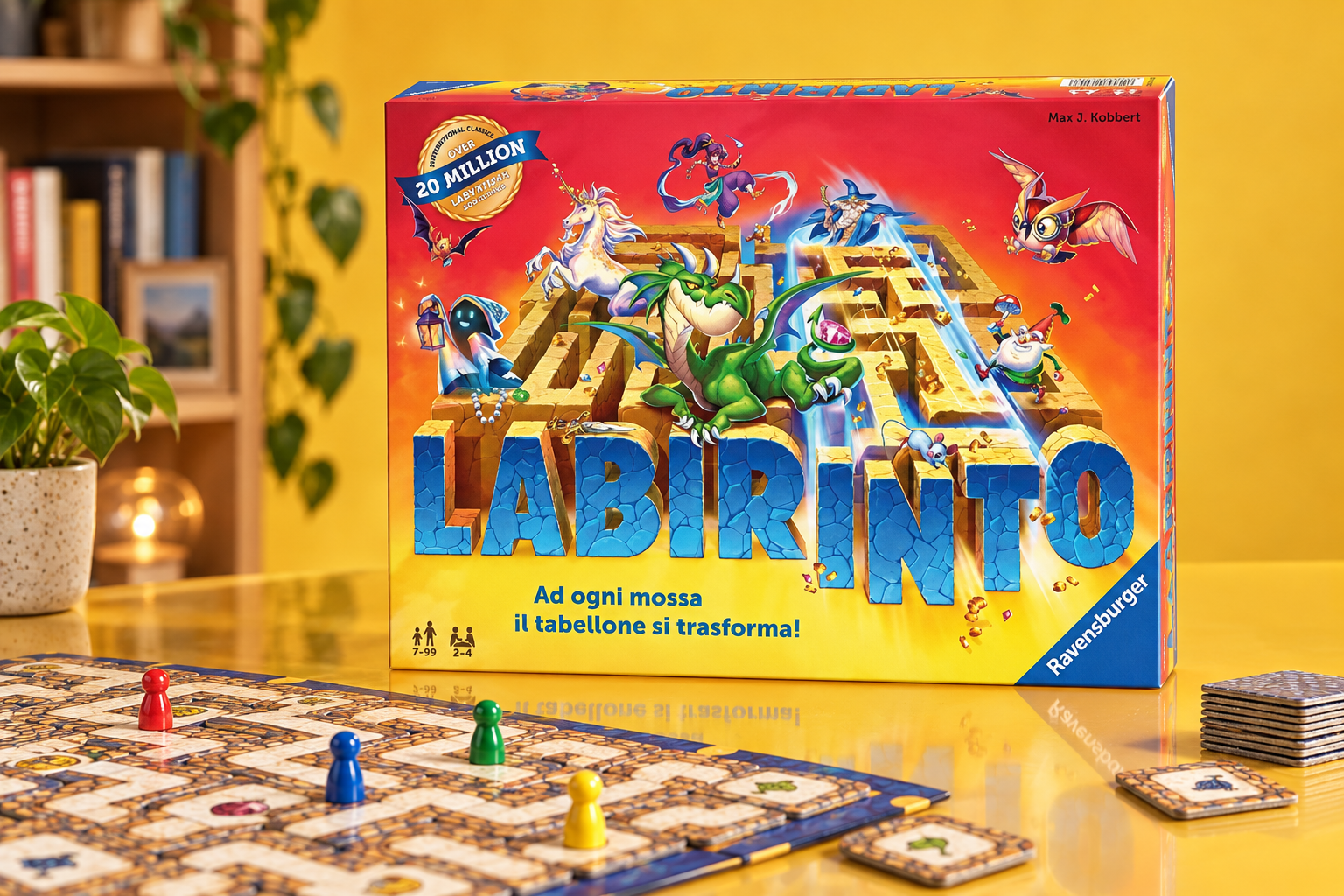 Ravensburger Labyrinth a 22,39€, il labirinto cambia a ogni turno