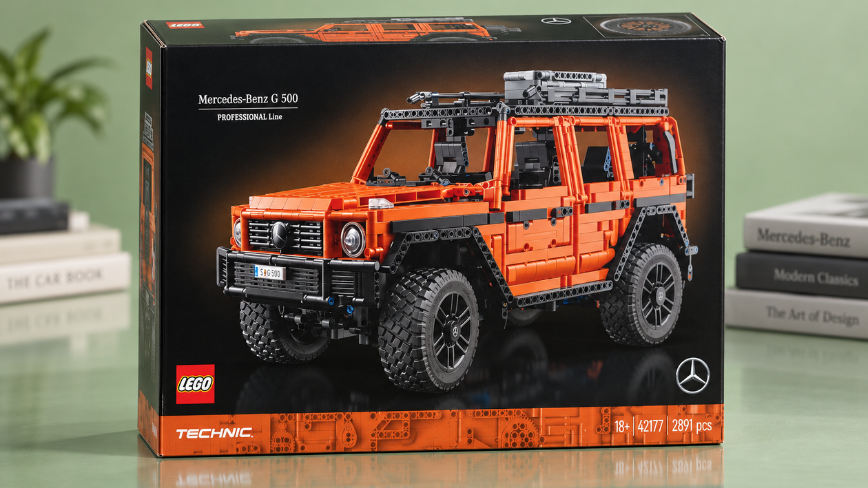 Immagine di LEGO Technic Mercedes G 500 a 214€, il 4x4 da costruire fin nei dettagli