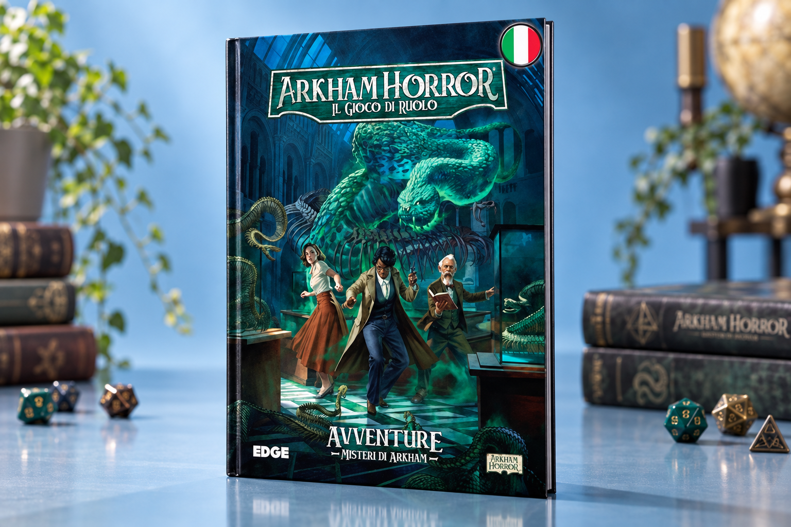 Asmodee Arkham Horror GDR da 39,99€ a 33,55€, tre indagini da brividi