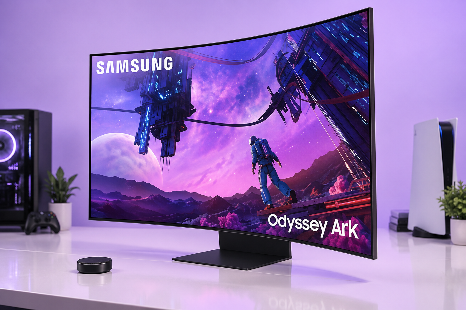 Samsung Odyssey Ark al 43% in meno, 55 pollici per giocare in grande