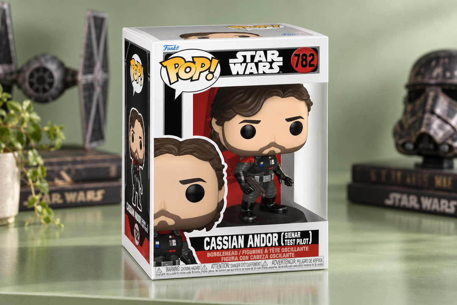 Una Chase su sei nel Funko Pop Cassian Andor Tie Fighter, ora a 11,20€