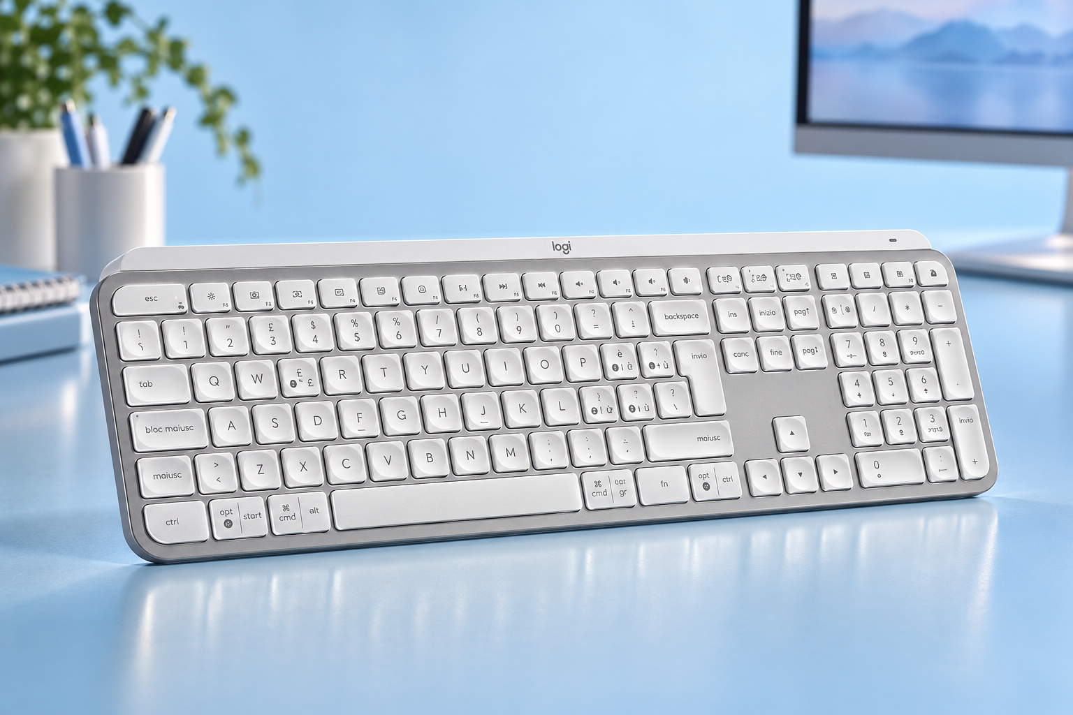 Logitech MX Keys S da 119,99€ a 89,99€, una gran tastiera per tre dispositivi