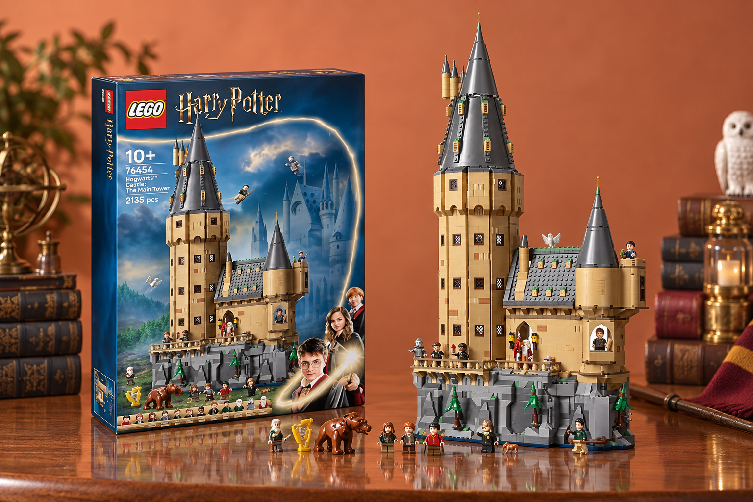 LEGO Harry Potter Hogwarts a 222,73€, 12 minifigure per un set ricchissimo